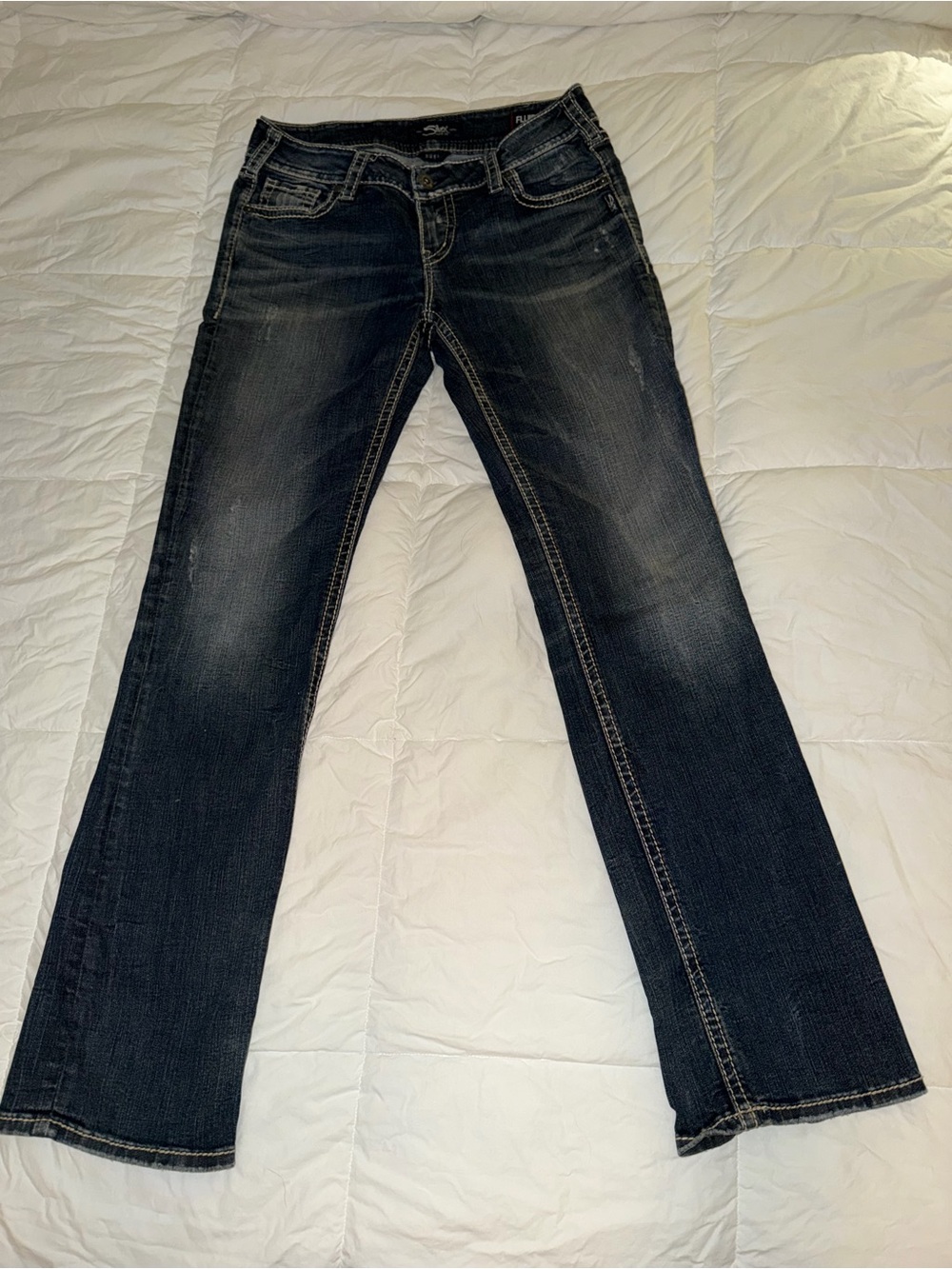 Silver Suki Jeans Women's Dark Wash Bootcut Jeans